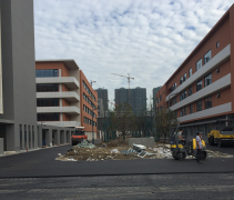 泰州第一外國語(yǔ)學(xué)校！OGFC-13透水瀝青路面